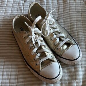 Gold Converse
